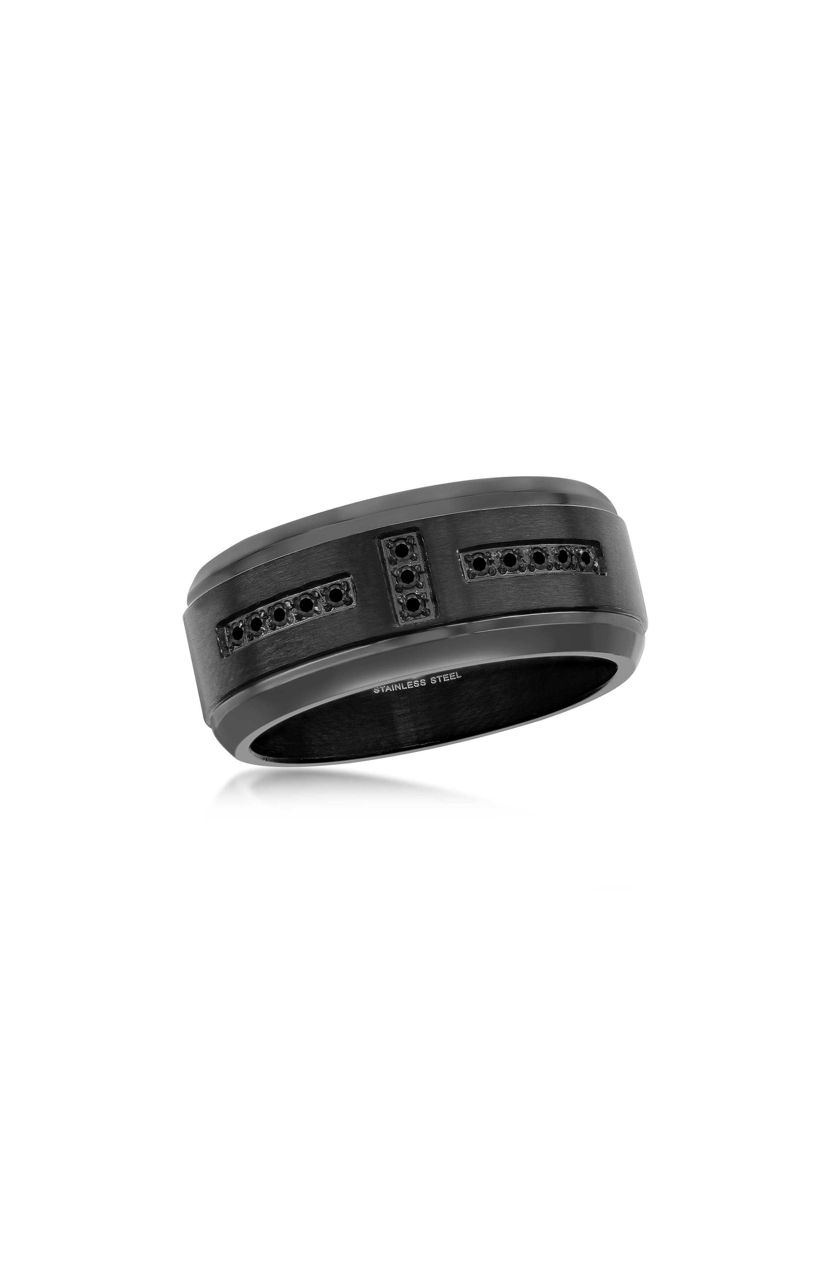 BLACKJACK Men's Cubic Zirconia Band Ring (Men) | Nordstromrack