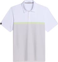 ASHWORTH GOLF Blocked Polo