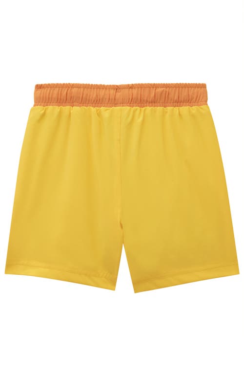 Roarsome Cub The Lion Swim Shorts In Yellow