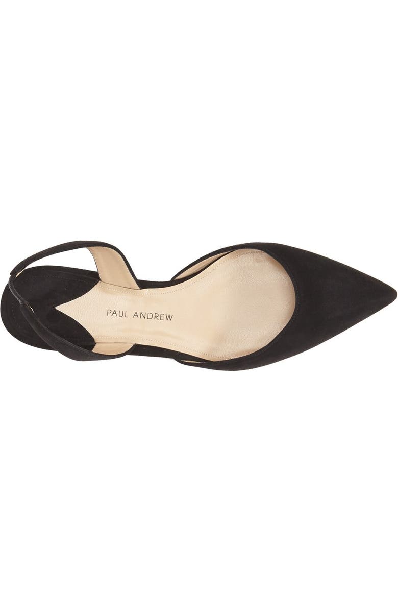 Paul Andrew 'Rhea' Slingback Flat, Alternate, color,