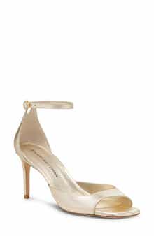 Stuart Weitzman Nudista Ankle Strap Sandal