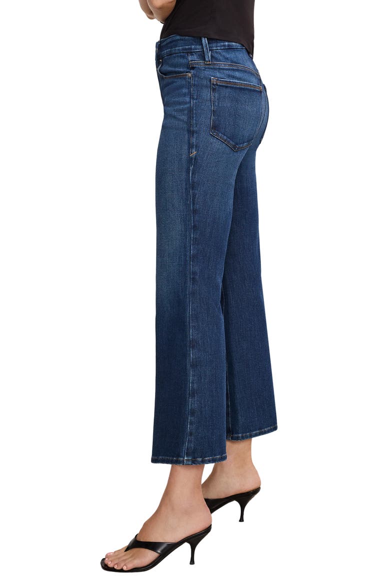 Soft-Tech Good Crop Bootcut Jeans, Alternate, color, INDIGO977