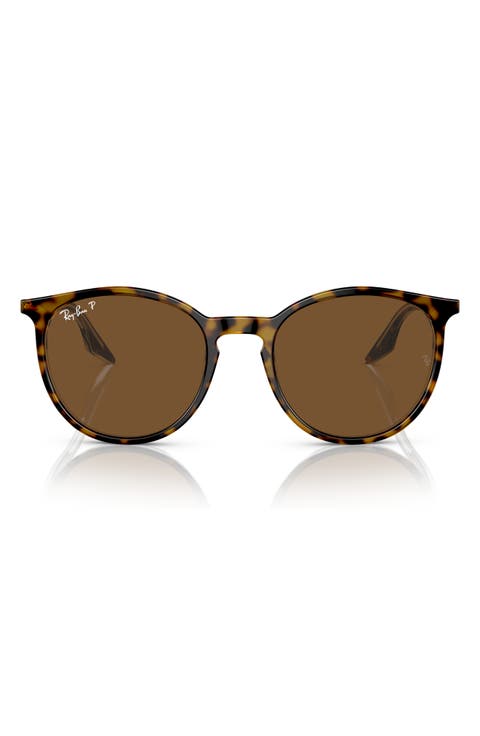 54mm Polarized Round Phantos Sunglasses