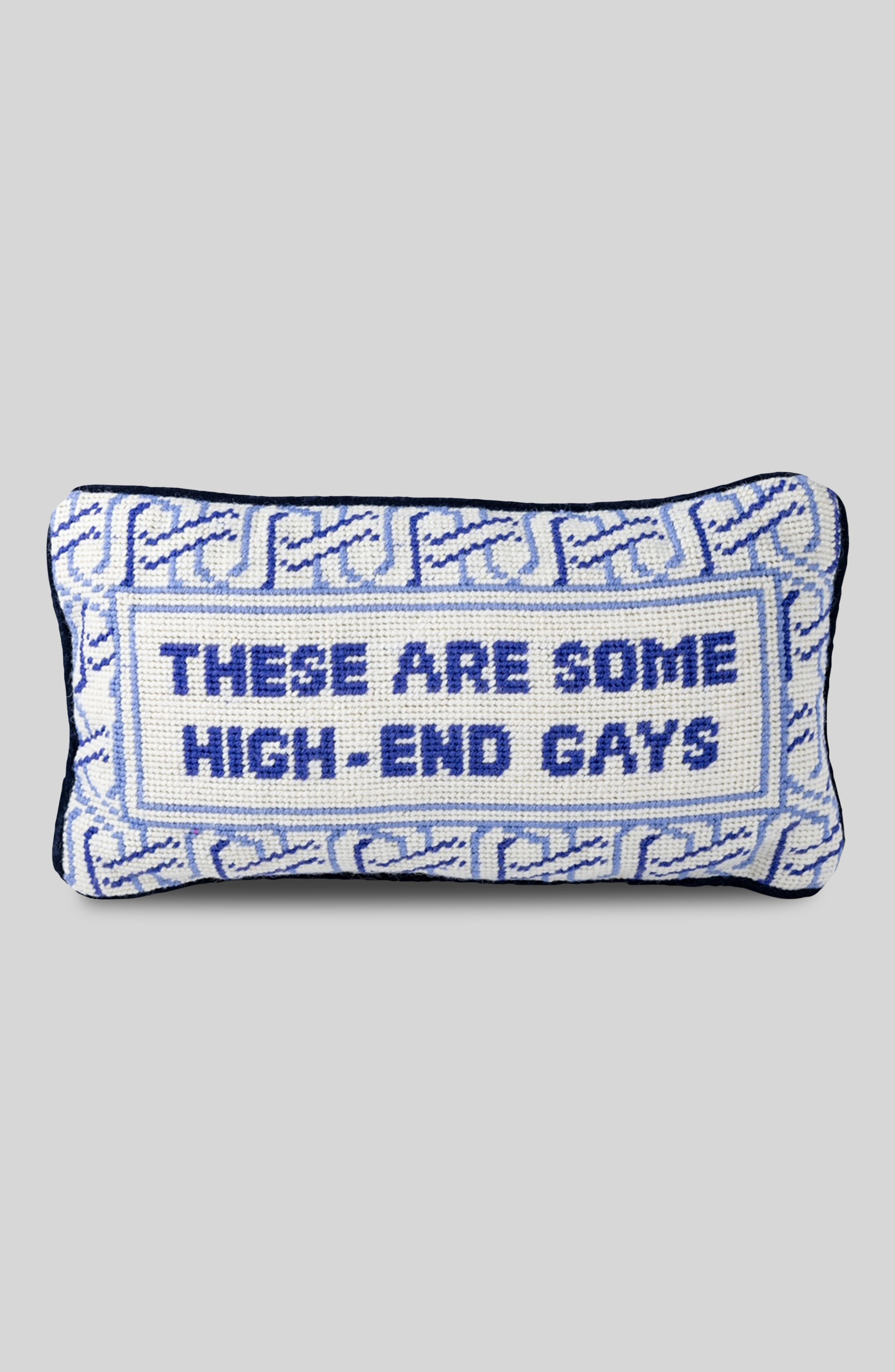 Furbish High-End Gays Needlepoint Pillow | Nordstrom