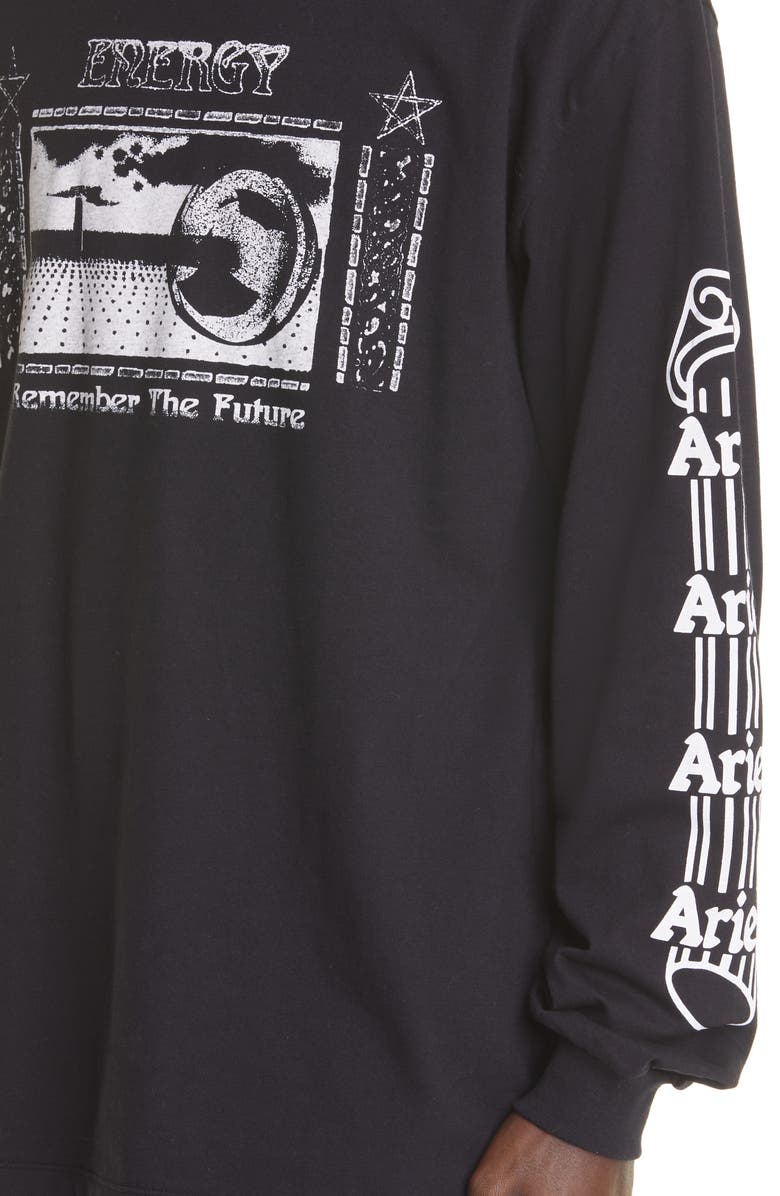 Aries Energy Graphic Long Sleeve Tee, Alternate, color, 