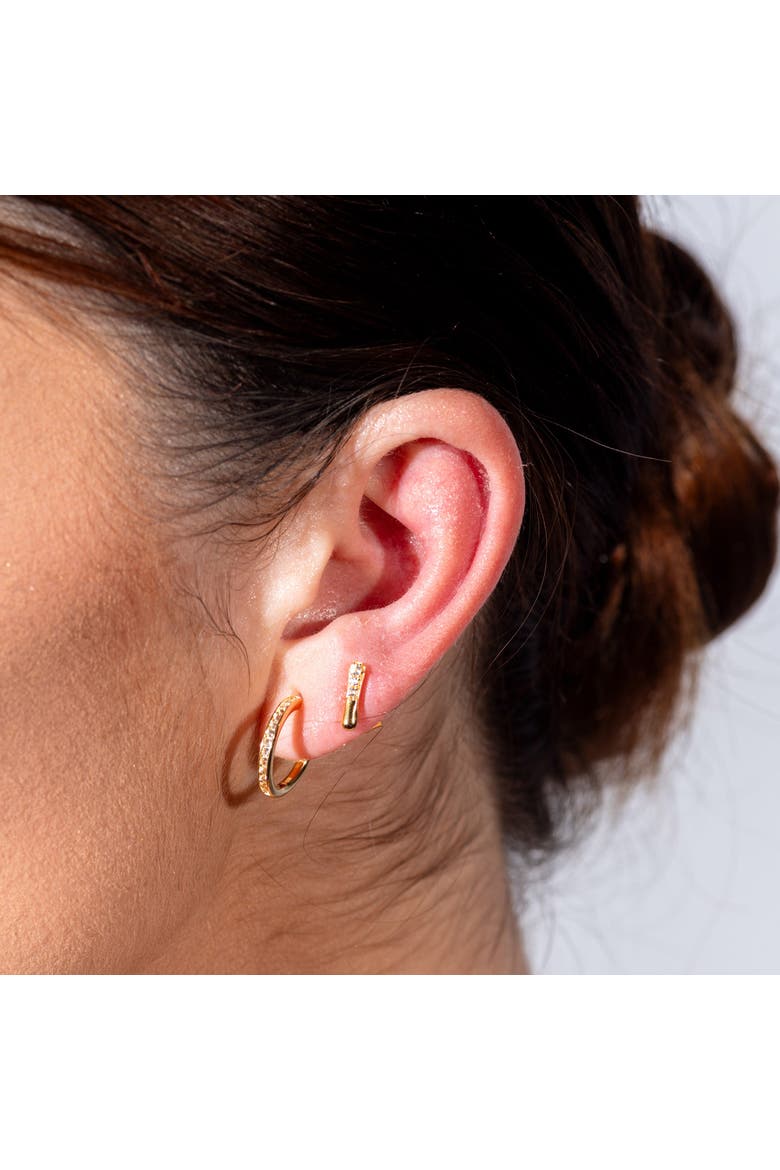 Skinny Drip Mini Studs, Alternate, color, Gold