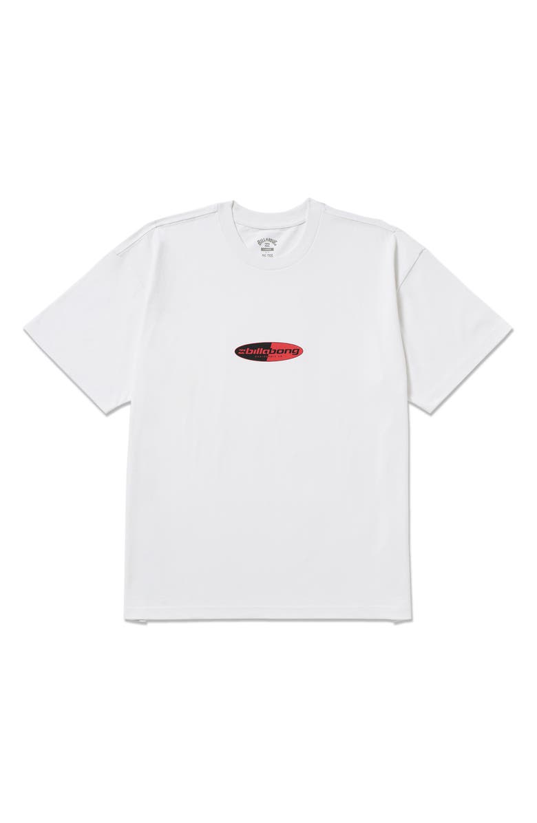 Billabong Split Pill OG Short Sleeve Graphic T-Shirt, Alternate, color, White