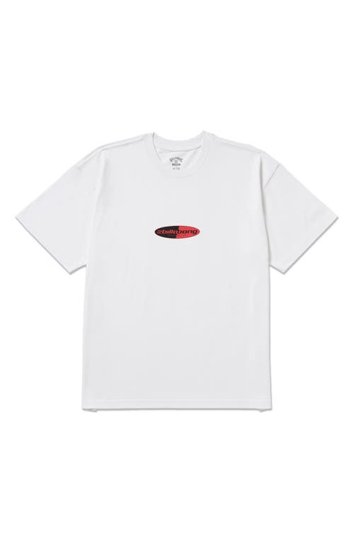 Billabong Split Pill Og Short Sleeve Graphic T-shirt In White