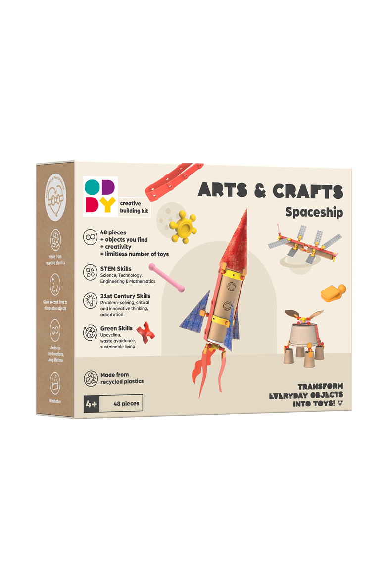 Arts and Crafts Spaceship Building Kit, Main, color, No Color