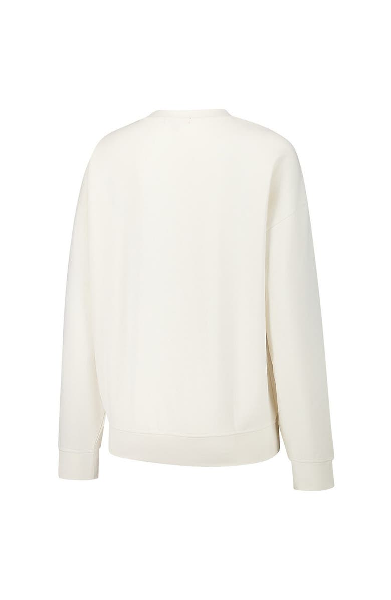 Mitchell & Ness Women's Mitchell & Ness Cream Dallas Cowboys Lightweight 3.0 Logo Pullover Sweatshirt, Alternate, color, Cream