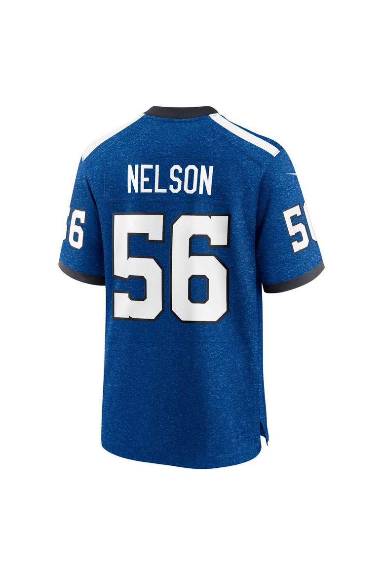 Men's Nike Quenton Nelson Royal Indianapolis Colts Indiana Nights Alternate Game Jersey, Alternate, color, Blue
