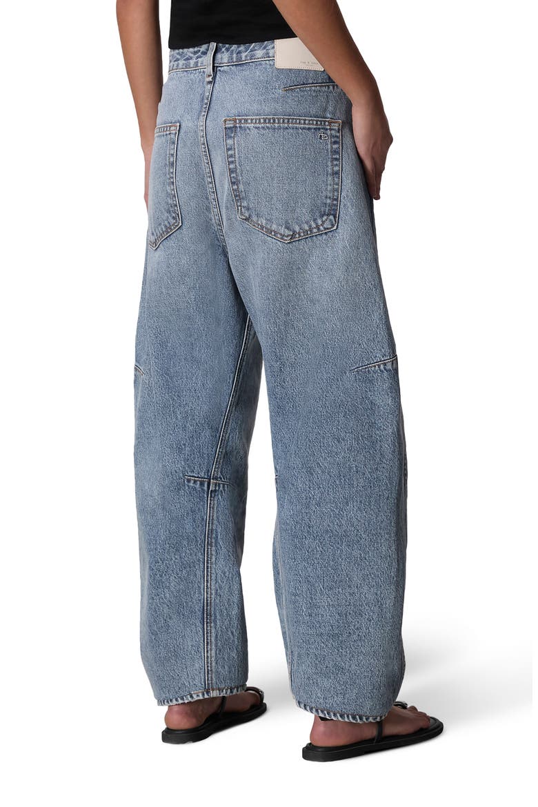 Charlie High Waist Barrel Jeans, Alternate, color, HARMONY