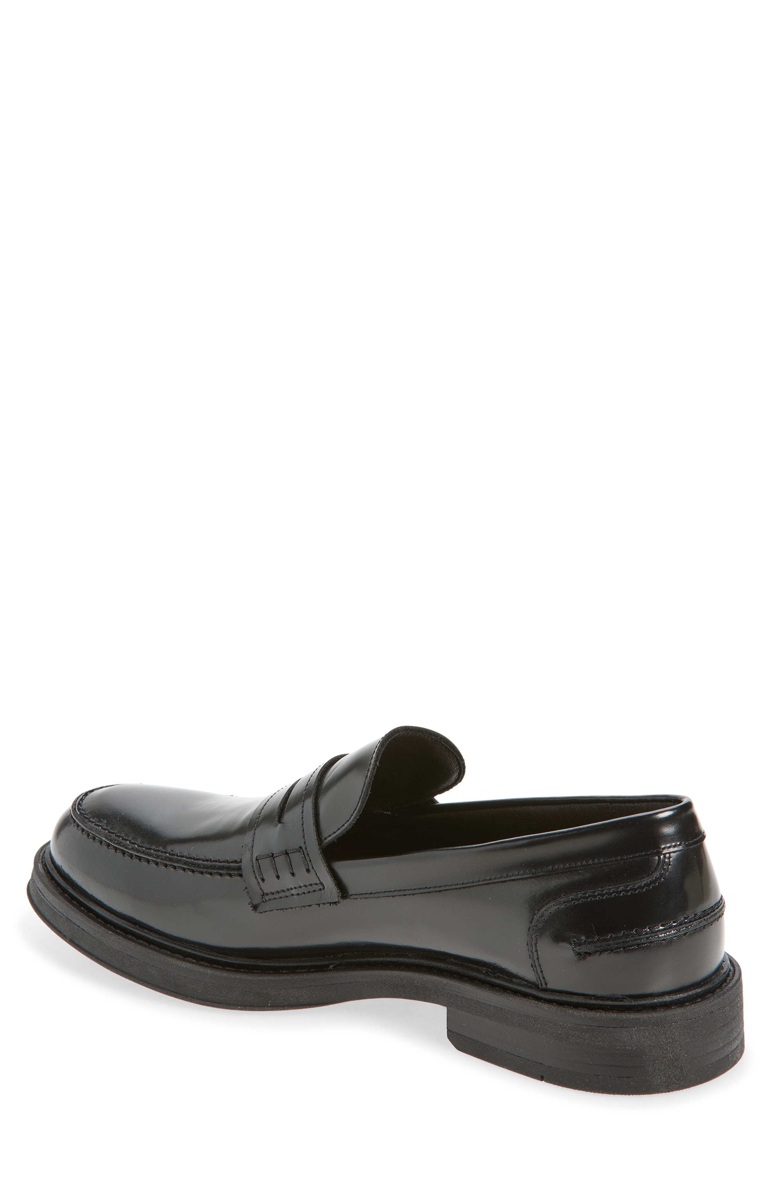 Bruno Magli Jonas Penny Loafer, Alternate, color, Black