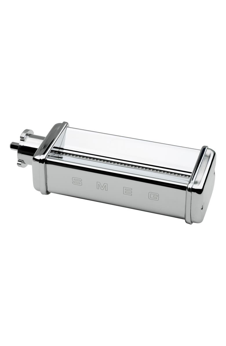 smeg Spaghetti Roller/Cutter Chrome Attachment for smeg Stand Mixer, Main, color, Chrome