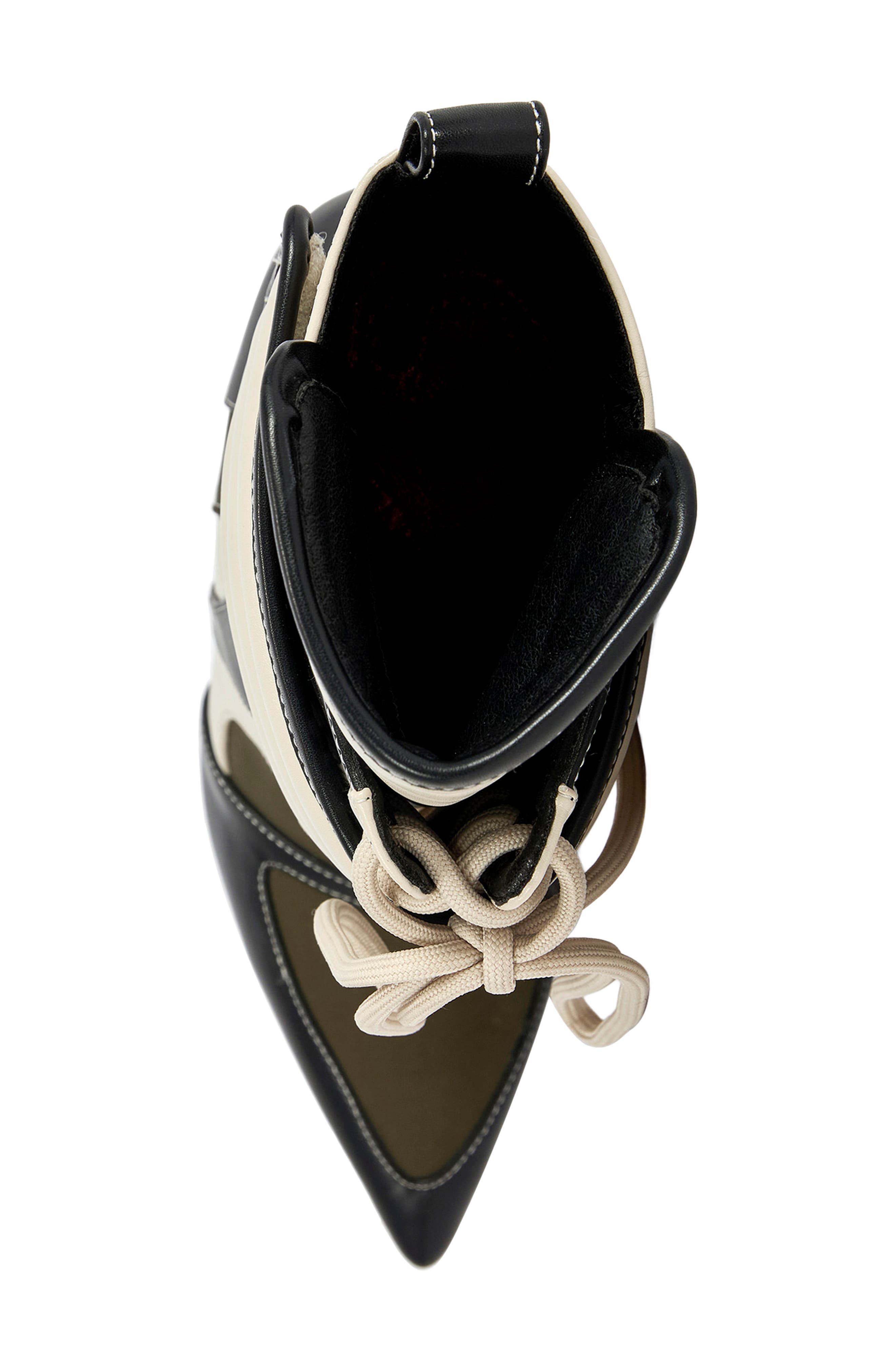 Amada Pointed Toe Bootie, Alternate, color, OLIVE