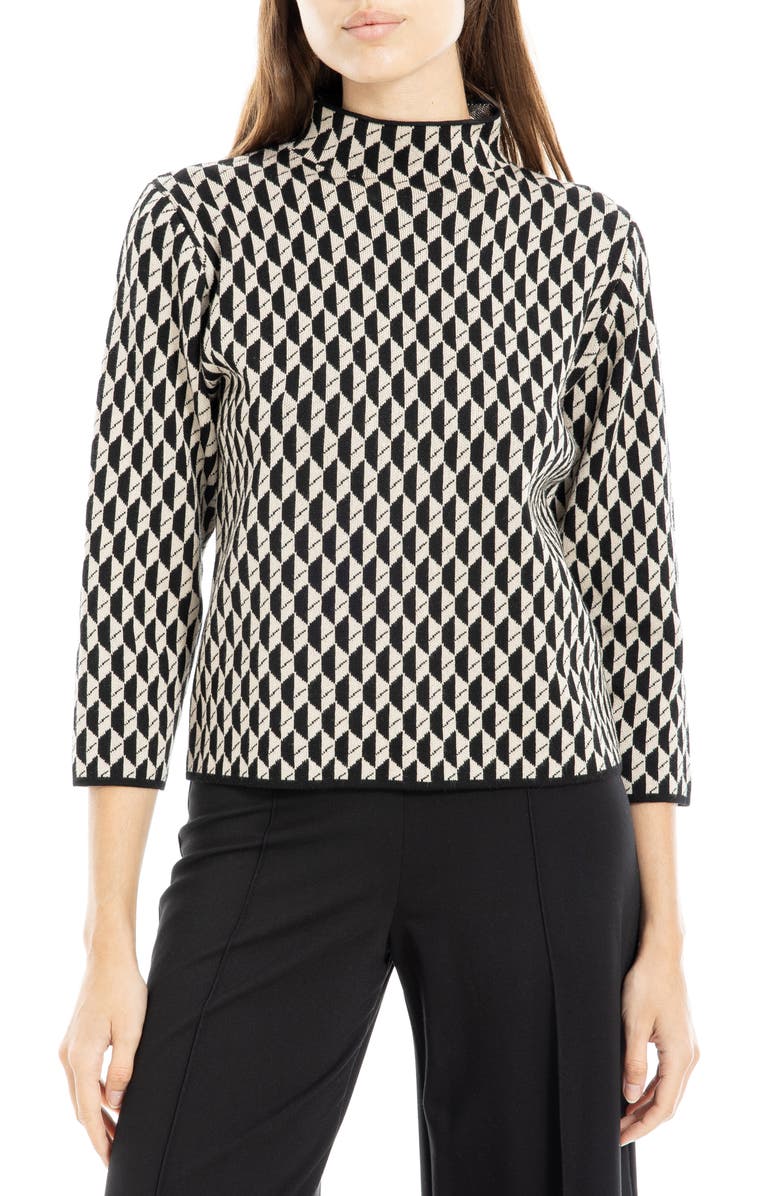 MAX STUDIO Mock Neck Sweater, Main, color,