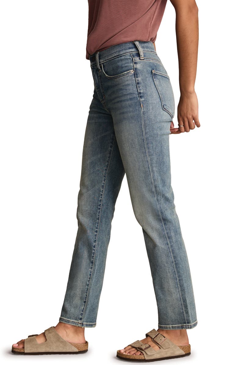 Lucky Brand Zoe Straight Leg Jeans, Alternate, color, Antigravity Wash