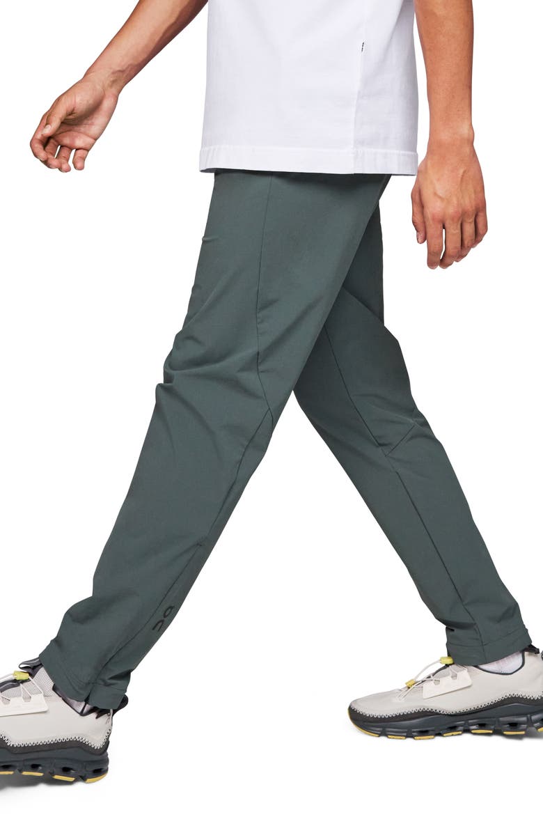 On Flat Front Active Pants, Alternate, color,
