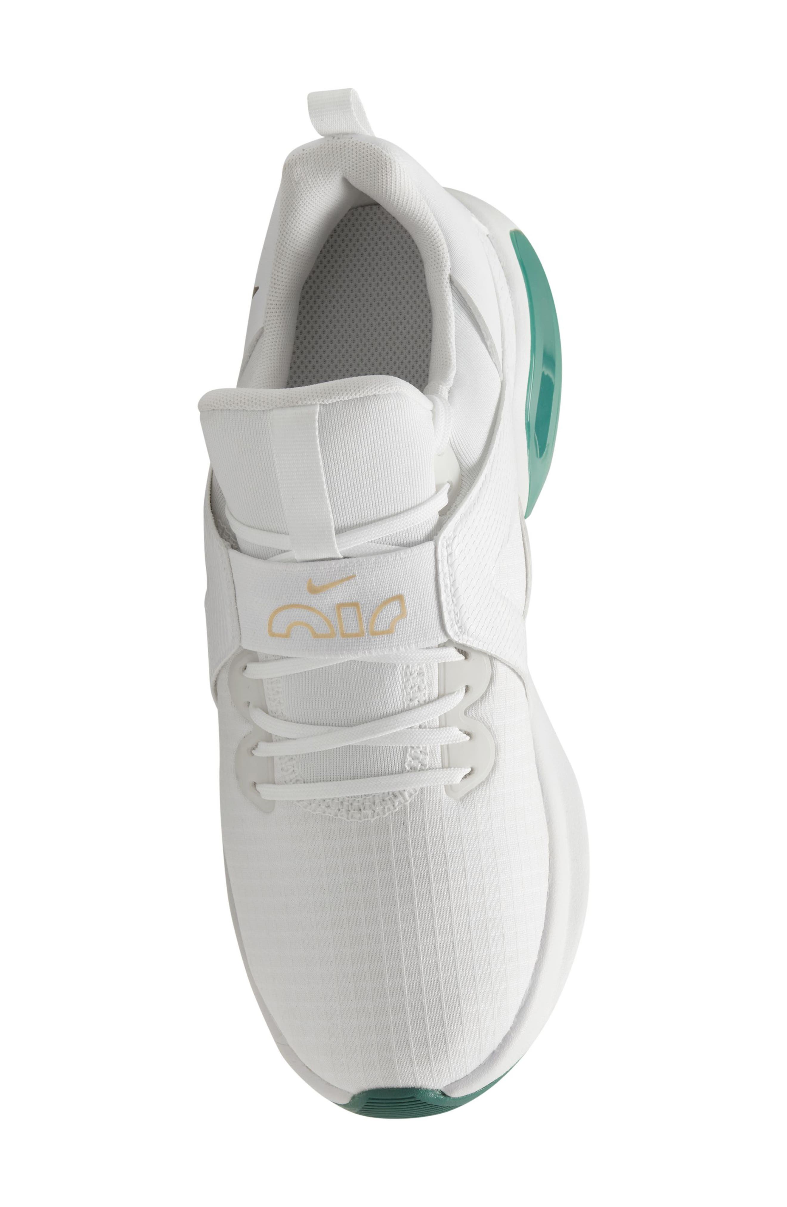 Nike Air Max Bella TR 5 Sneaker, Alternate, color, White/ Gold Grain-Bicoastal