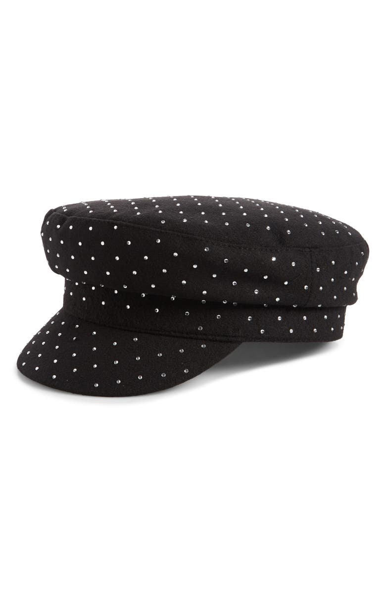 NORDSTROM RACK Novelty Sparkle Newsboy Hat, Main, color,