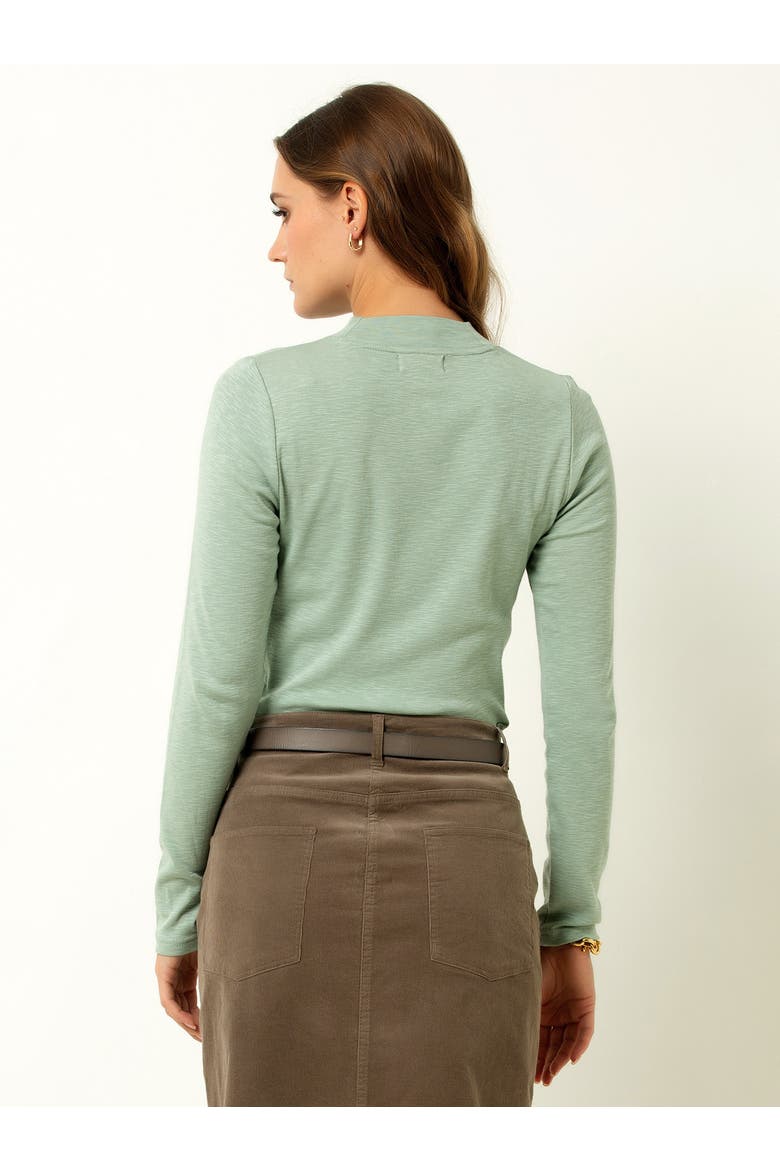 Long Sleeve Knit Top, Alternate, color, Mint Green