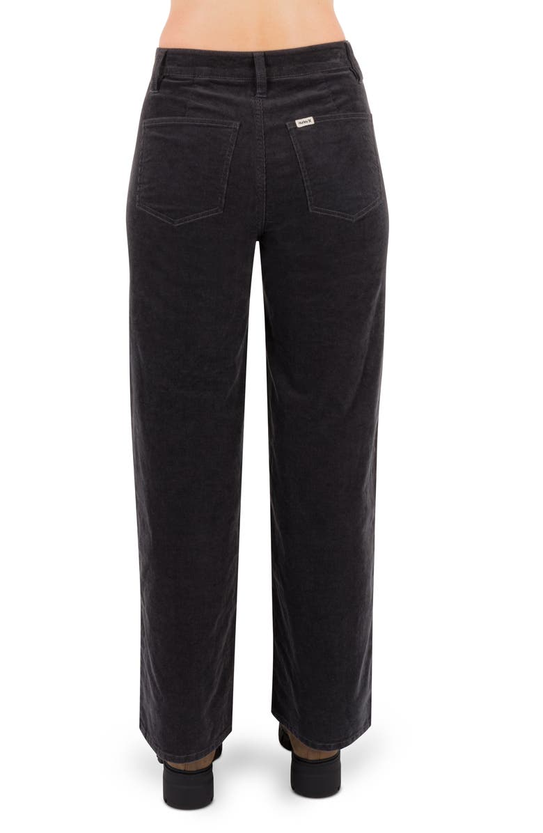 Hurley Wide Leg Corduroy Pants, Alternate, color,