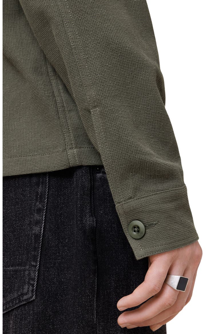 Viscar Long Sleeve Button-Up Shirt, Alternate, color, KHAKI GREEN