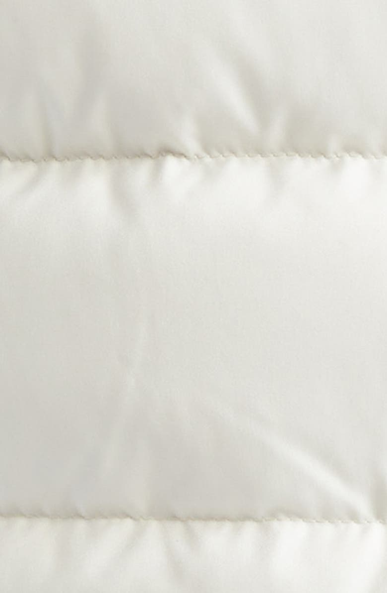 Moncler Bessettes Down Jacket, Alternate, color, Pale Ivory