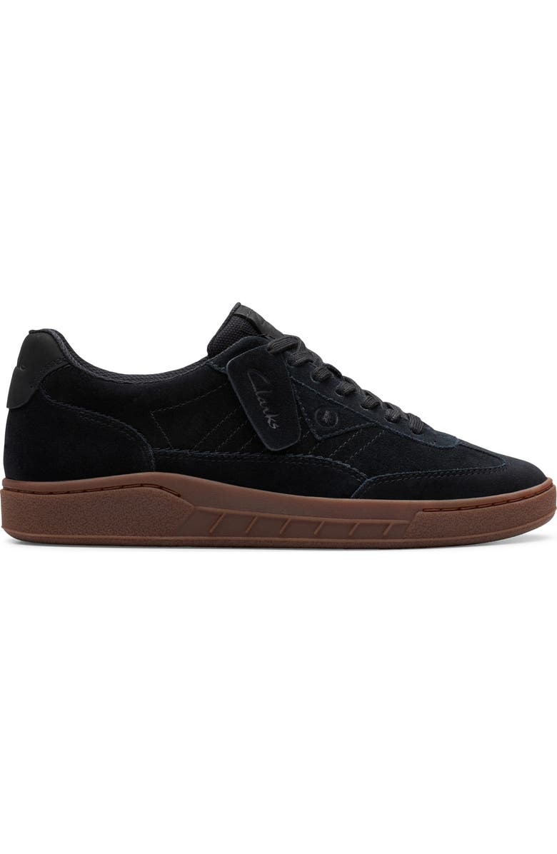 Clarks<sup>®</sup> CraftRally Ace Sneaker, Alternate, color, Black Suede
