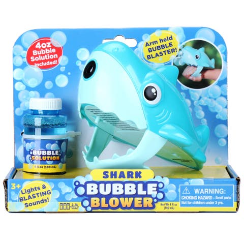 Motorized Handheld Shark Bubble Blower