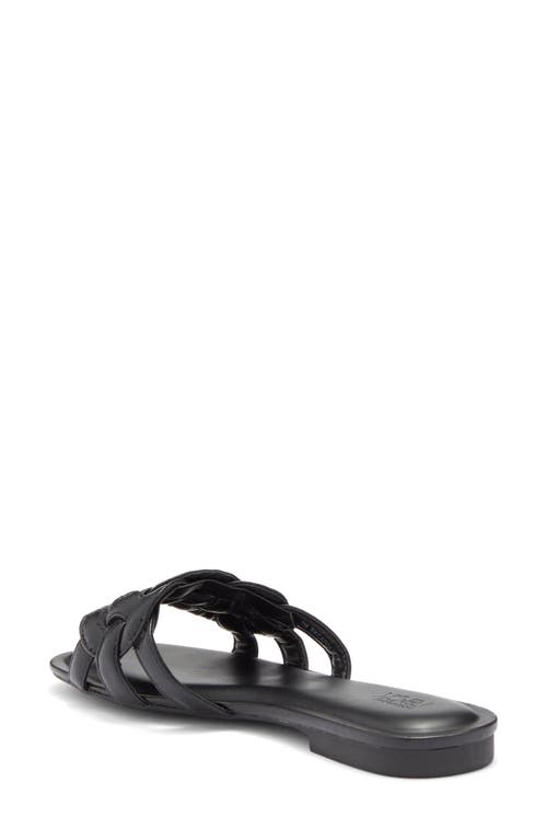 Nordstrom Rack Carolina Slide Sandal In Black Snake