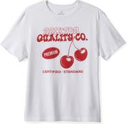 Brixton Premium Cherry Cotton Graphic T-Shirt