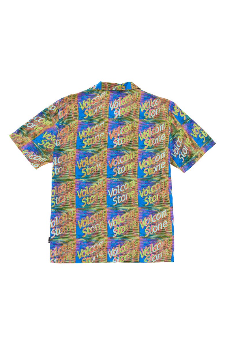 Volcom x Fergus Purcell Fergadelic Camp Shirt, Alternate, color,