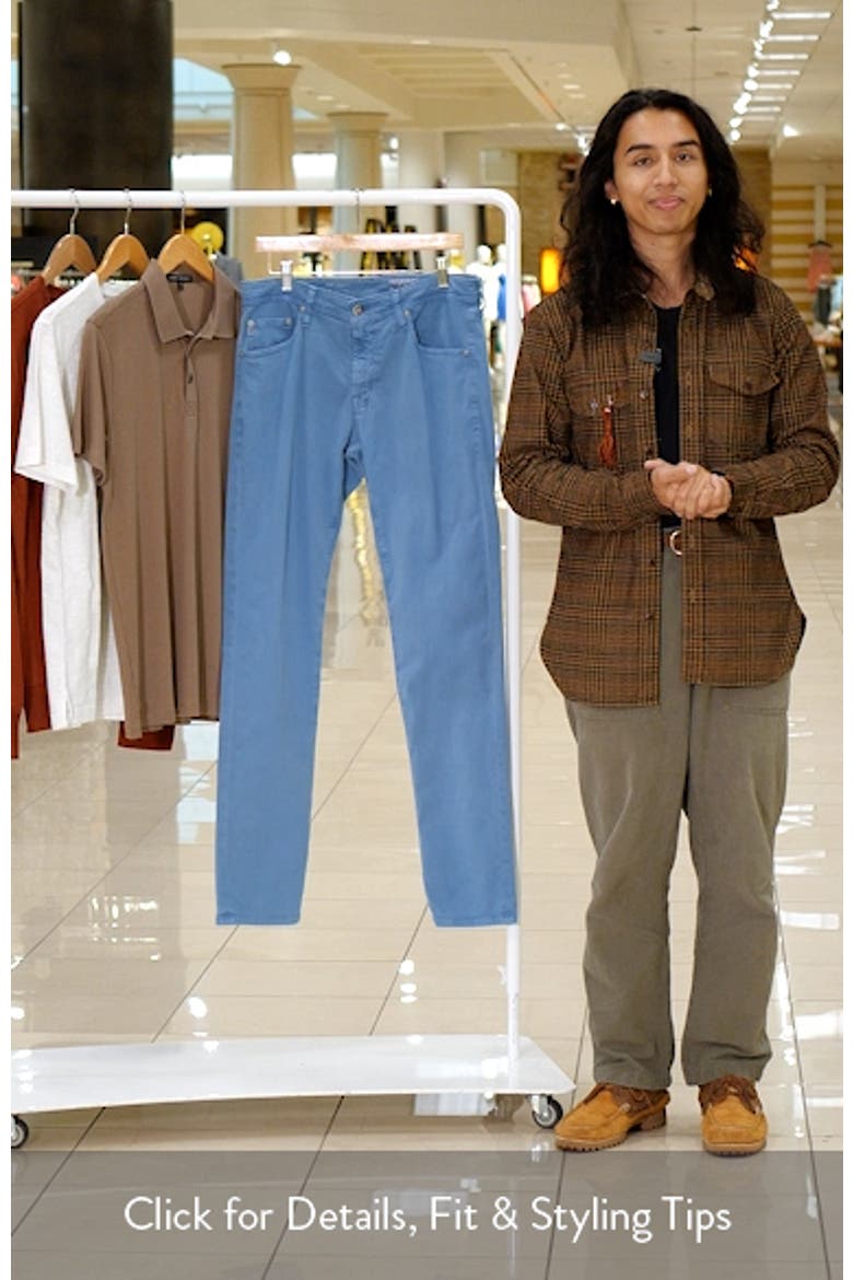 Tellis Stretch Sateen Modern Slim Pants (Nordstrom Exclusive) video