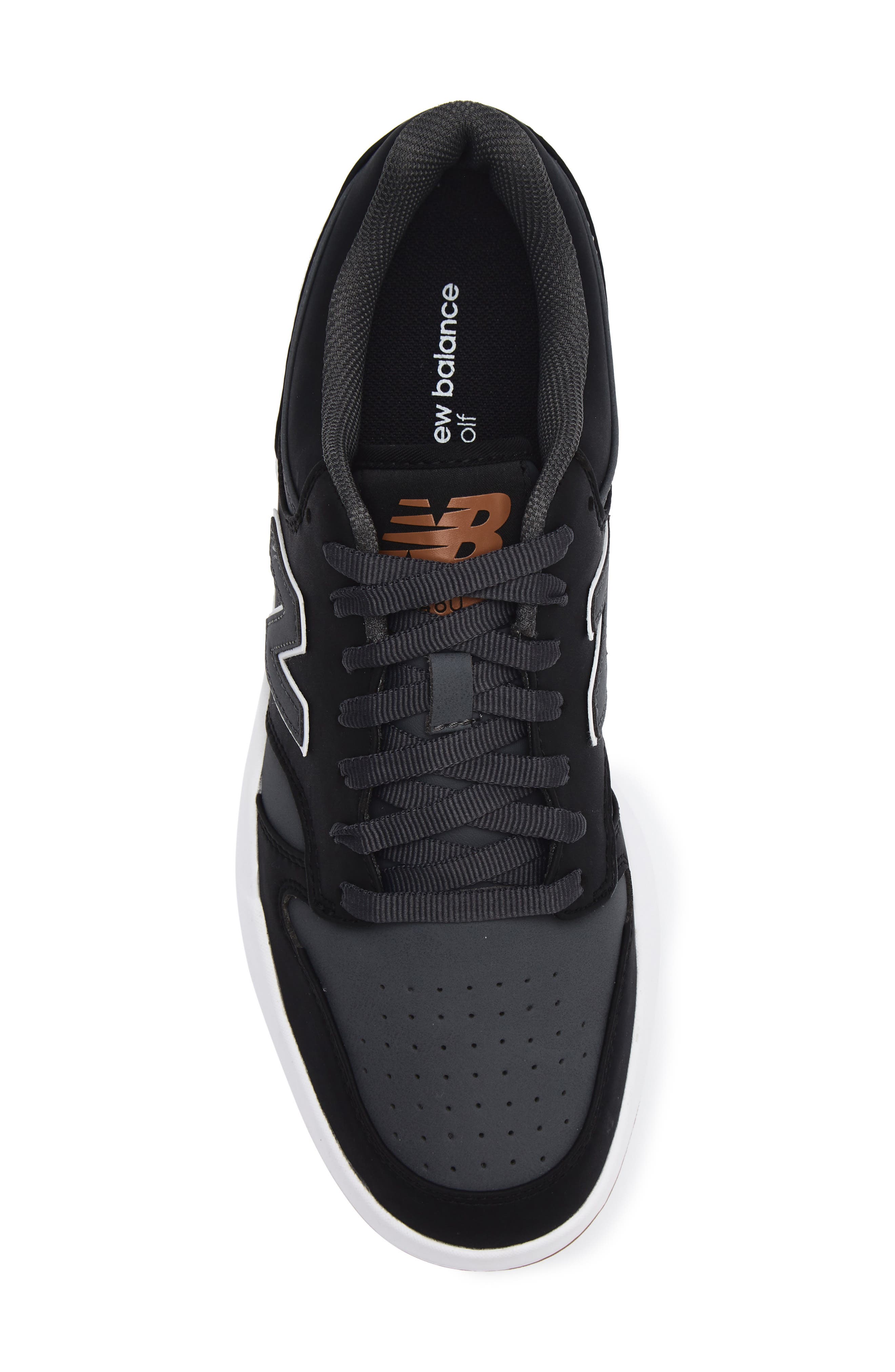480 Golf SL Waterproof Spikeless Golf Shoe, Alternate, color, BLACK / GREY