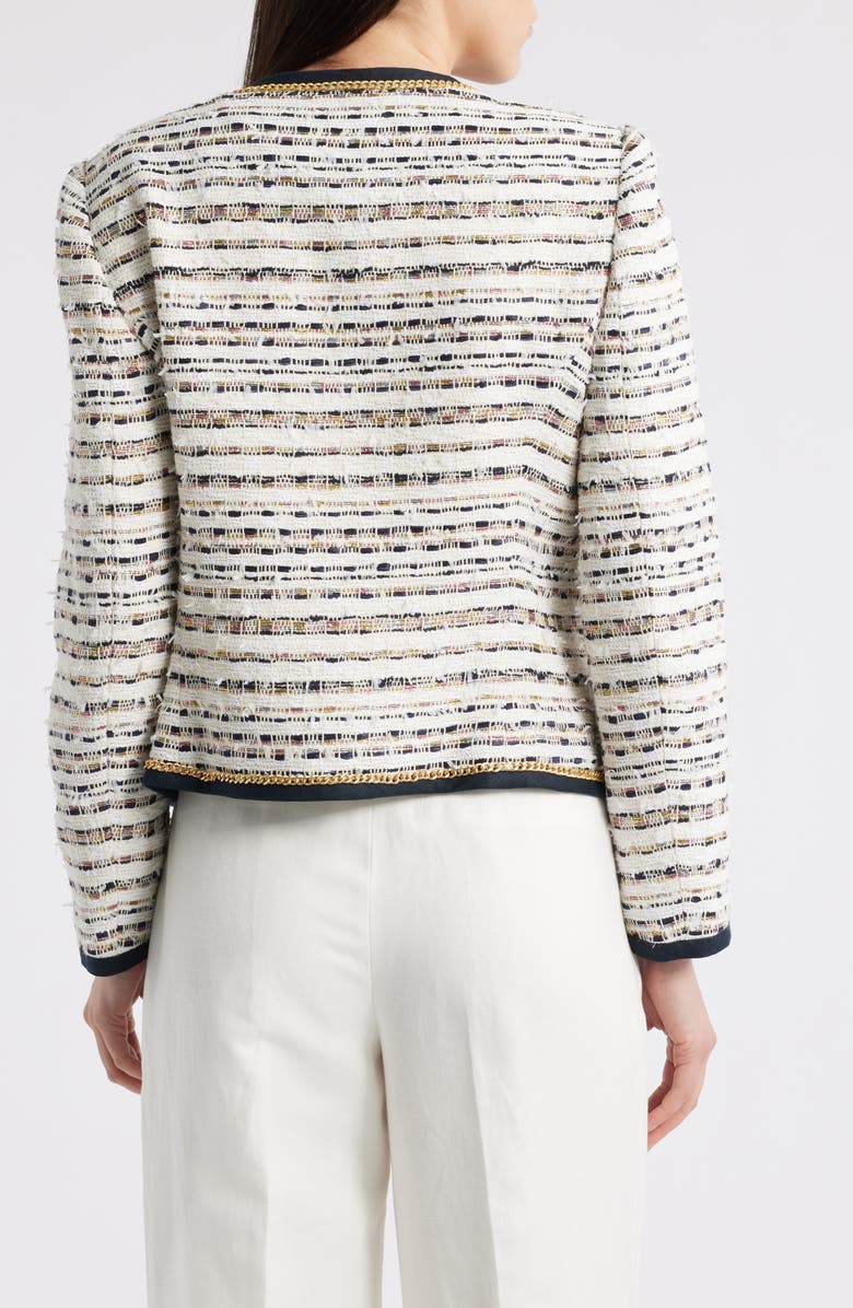 KOBI HALPERIN Chain Tweed Jacket, Alternate, color, 