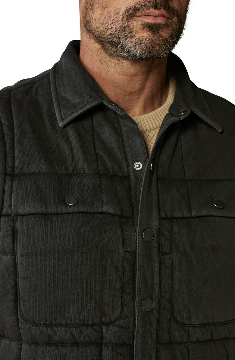The Normal Brand Jackie Premium Fleece Quilted Lodge Vest, Alternate, color, Phantom