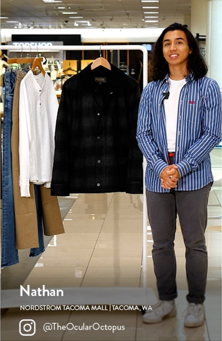 Front Range Water Resistant Wool Blend Shirt Jacket, sales video thumbnail