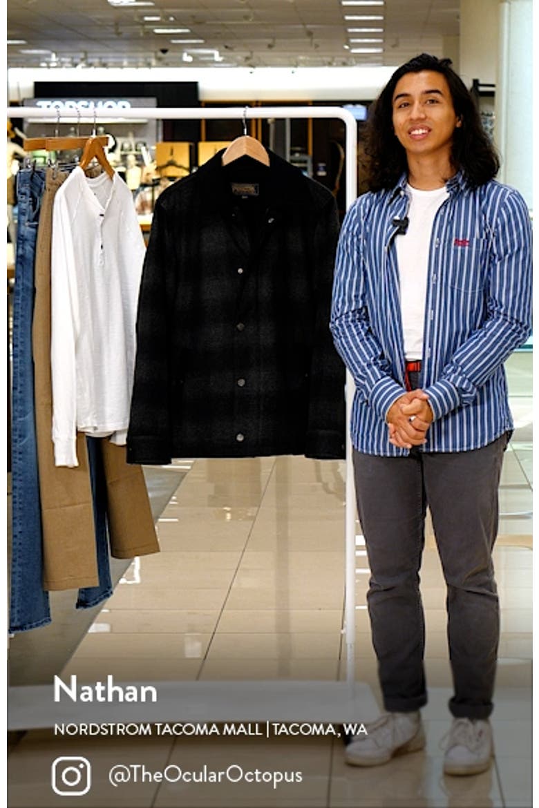 Front Range Water Resistant Wool Blend Shirt Jacket video