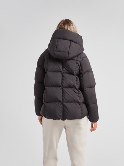 Jack1t Cloud Prime Hooded Down Jacket In Black