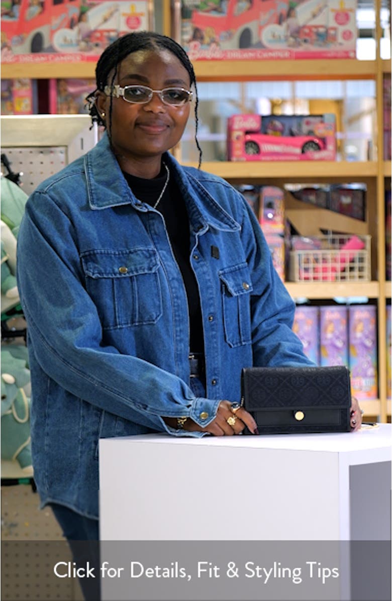 T Monogram Wallet on a Chain, sales video thumbnail