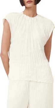 AllSaints Trisha Crinkle Texture Top