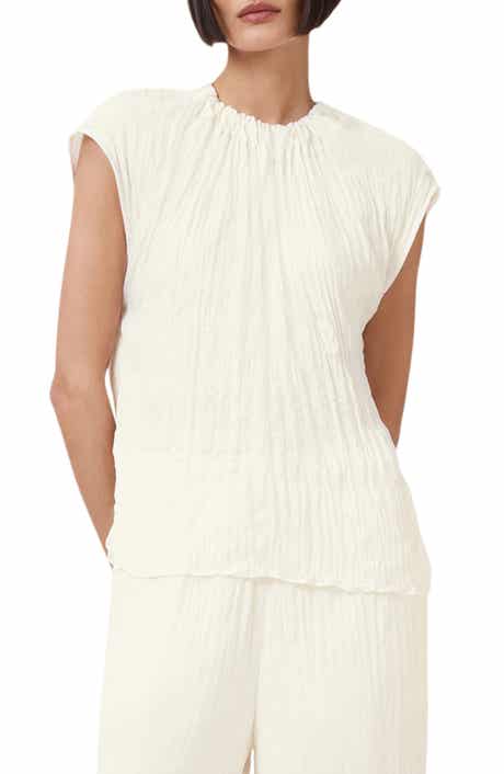 AllSaints Trisha Crinkle Texture Top