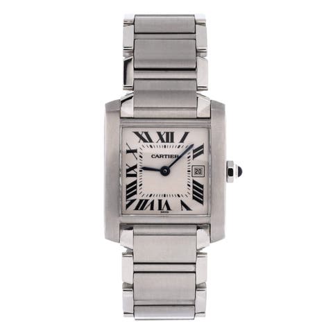 Tank Francaise Quartz Watch Stainless Steel 25
