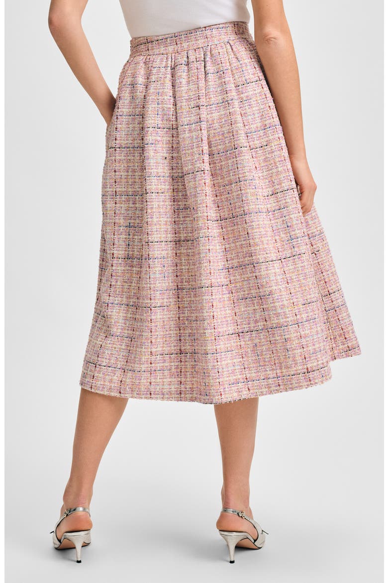 Tweed Midi Skirt, Alternate, color, MULTI
