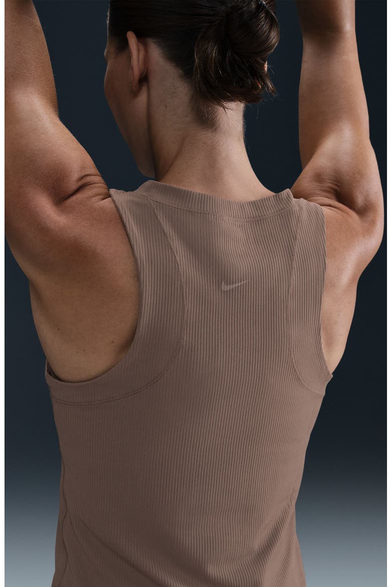 Zenvy Dri-FIT Rib Tank, Alternate, color, MINK BROWN