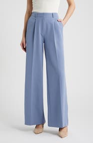 BOSS Tiwi High Waist Straight Leg Pants