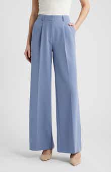 BOSS Tiwi High Waist Straight Leg Pants