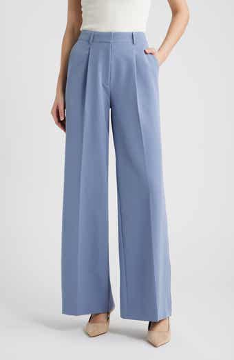BOSS Tiwi High Waist Straight Leg Pants