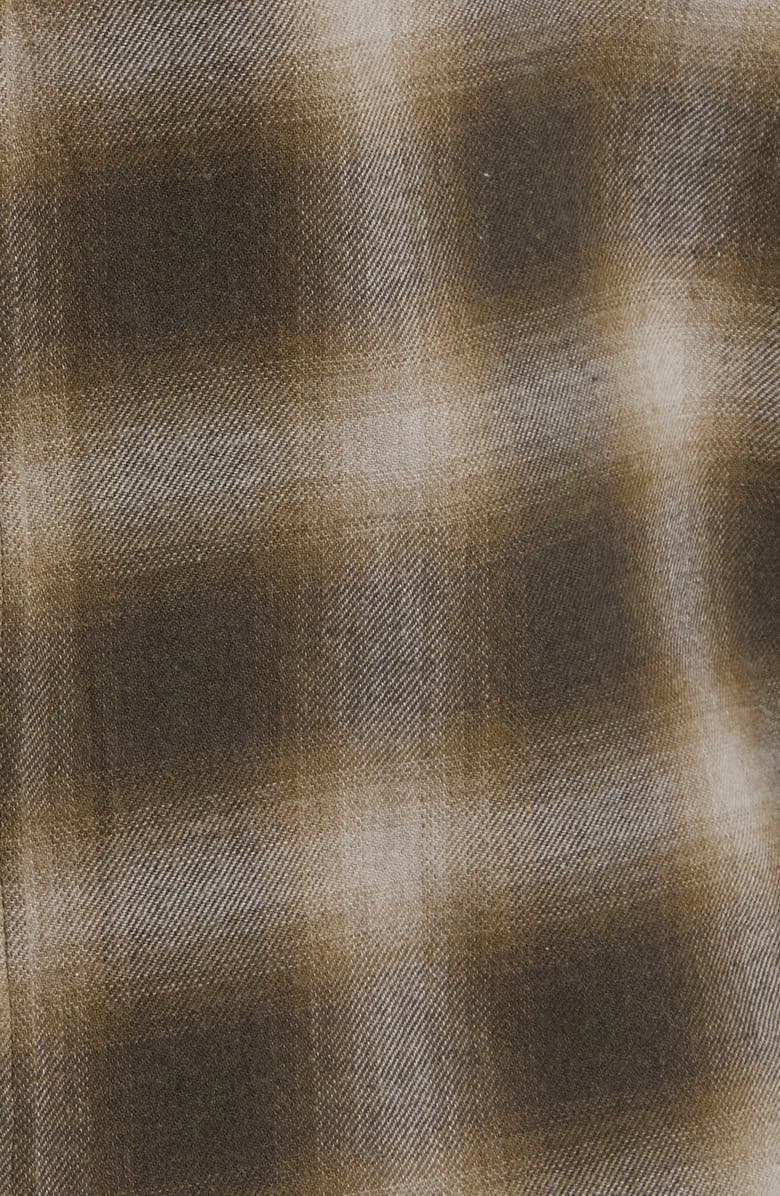 BUCK MASON Pacific Twill Plaid One Pocket Button-Up Shirt, Alternate, color, 